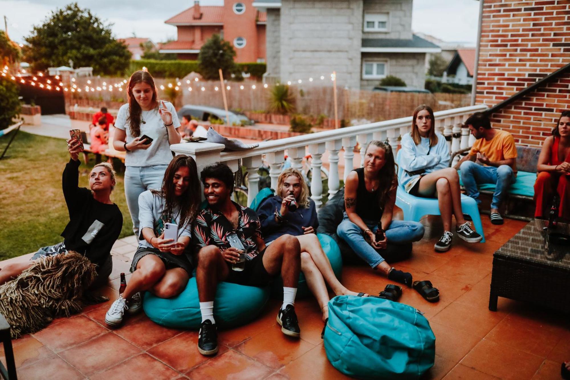 Gijon Surf Hostel Bagian luar foto